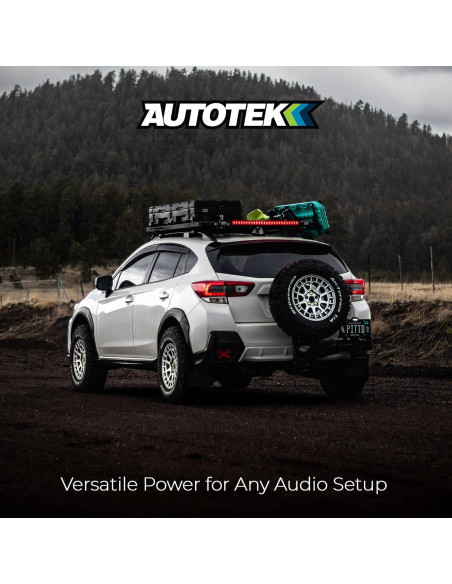 Amplificador de audio Autotek 3000W 2 canales Clase D