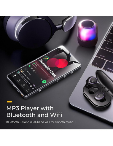 Reproductor MP3 HIFI WALKER G7 Pro 32GB Android 13 Bluetooth