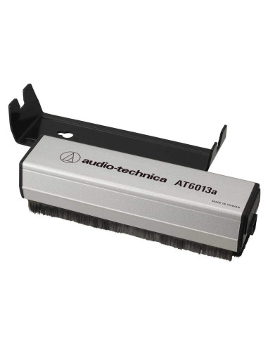 Limpiador de discos Audio-Technica AT6013a con cepillos de carbono