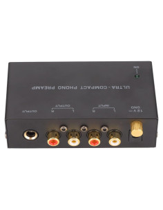 Preamp de Phono Dpofirs PP400 con Control de Ganancia 100-240V