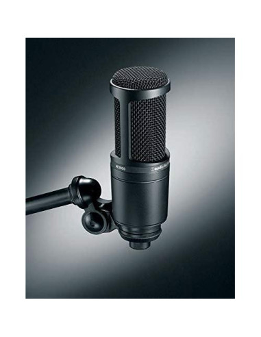 Micrófono de Estudio Audio-Technica AT2020 + Auriculares Rockville PRO-M50