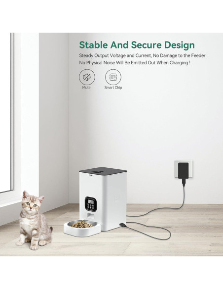 Adaptador de Alimentación USB FITE ON 5V para Dispensador de Comida