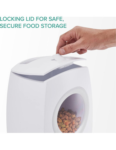 Dispensador Automático de Comida Arf Pets 6L para Mascotas