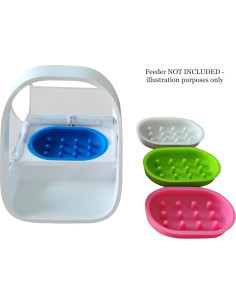 Cuenco de Alimentación Lenta EasyFeast SLOW-S Antideslizante 340g 2