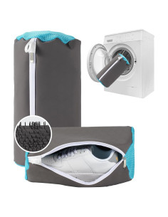 Bolsa de Lavado de Zapatos Xaarmonex de Silicona 2Pcs Gris