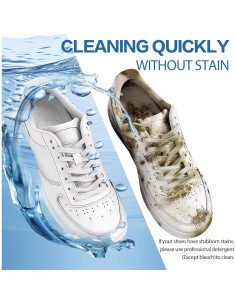 Bolsa de Lavado de Zapatos Xaarmonex de Silicona 2Pcs Gris 2