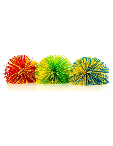 Pelotas Peludas Antiestrés Impresa 3-Pack 7.62 cm