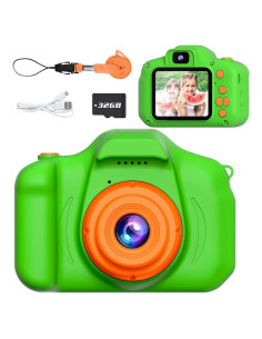 Cámara Digital para Niños SplashNSpray X200 HD 1080P Verde