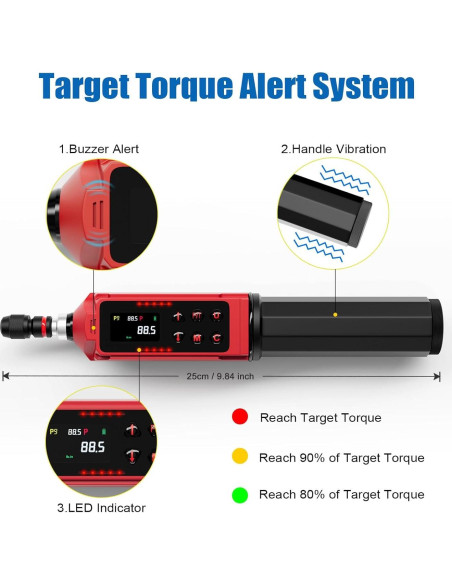 Destornillador de Par Digital ANPUDS 0.15-10Nm 42PCS