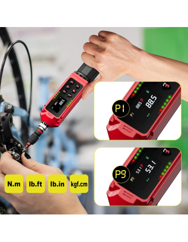 Destornillador de Par Digital ANPUDS 0.15-10Nm 42PCS