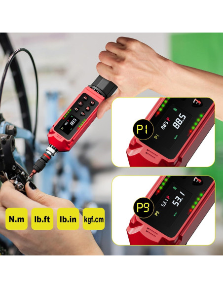 Destornillador de Par Digital ANPUDS 0.15-10Nm 42PCS