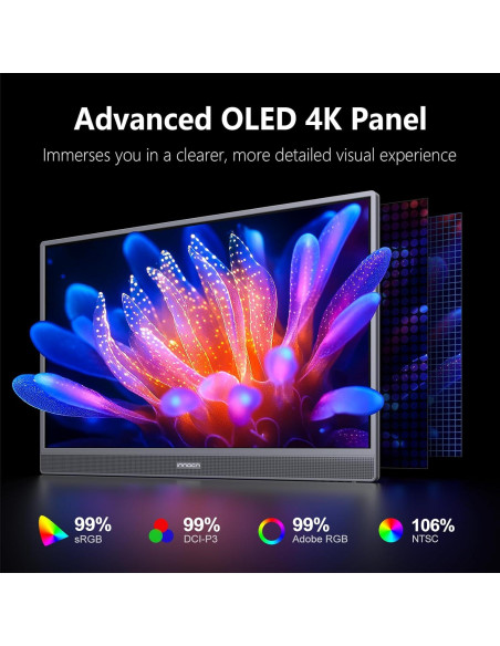 Monitor INNOCN 32" OLED 4K USB-C 90W HDR10 Ajustable