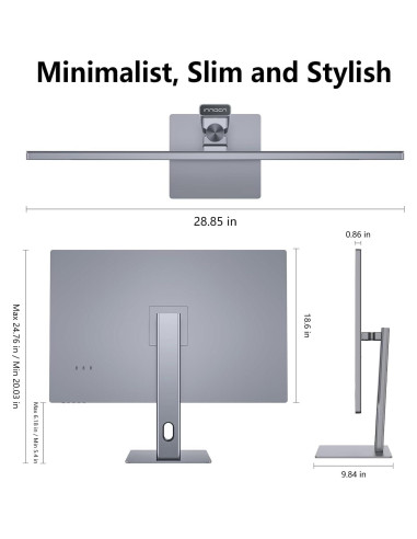 Monitor INNOCN 32" OLED 4K USB-C 90W HDR10 Ajustable