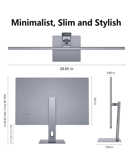 Monitor INNOCN 32" OLED 4K USB-C 90W HDR10 Ajustable
