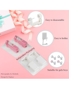Kit de Perforación de Orejas Desechable Orglace - 4 Unidades 2