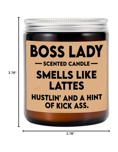 Vela Aromática Jefa 8oz - Cera de Soya Natural - 50h