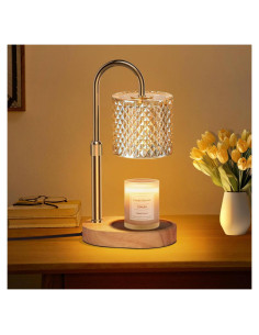 Lámpara Calentadora de Velas ZENLEA con Temporizador y Altura Ajustable