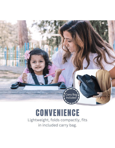 Silla Alta de Mesa Guzzie Guss Perch G+G201 Carbón Plegable