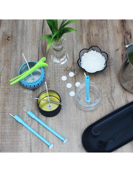 Kit de Mechas para Velas CandMak - 60 Mechas de Algodón