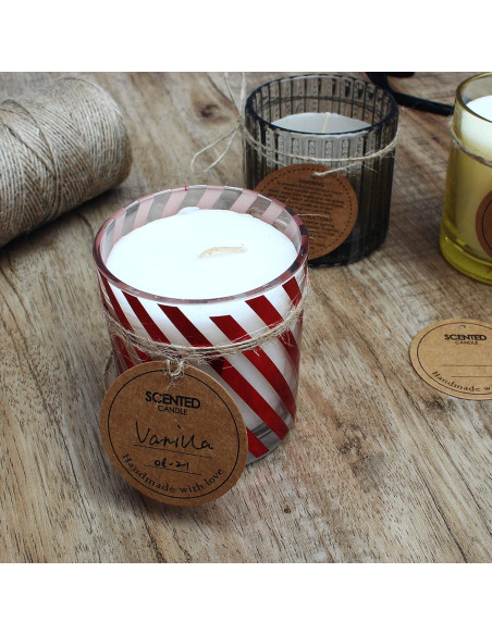 Kit de Mechas para Velas CandMak - 60 Mechas de Algodón