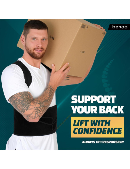 Corrector de Postura Ajustable Benoo para Espalda - Mediano