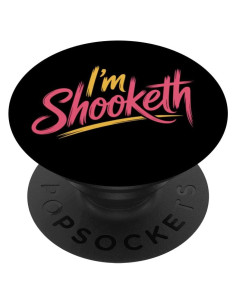 PopSockets Adhesivo PopGrip Meme Impactado - Negro