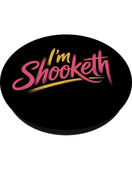 PopSockets Adhesivo PopGrip Meme Impactado - Negro