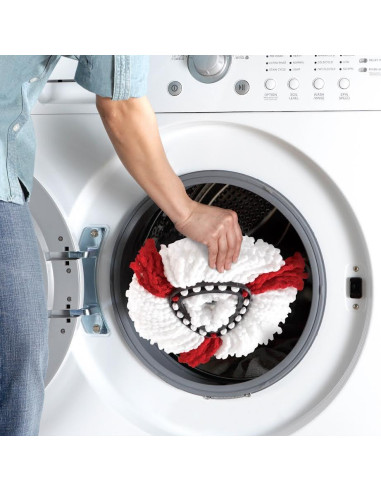 Mopa giratoria O-Cedar EasyWring con cubo y 2 recargas