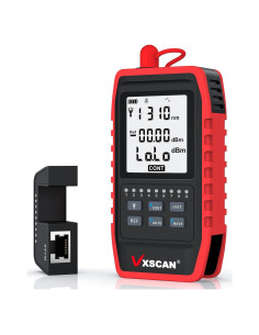 Probador de Fibra Óptica VXSCAN 3 en 1 - Medidor y Prueba RJ45