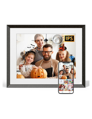 Marco de Fotos Digital Wi-Fi PWOSUN 9.7" 32GB Pantalla Táctil