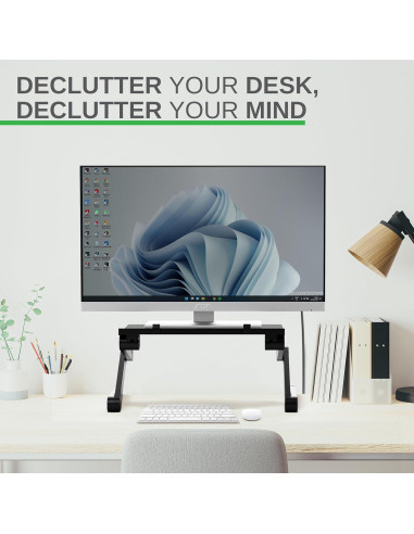 Soporte para Monitor WorkEZ Ajustable Ergonómico 40.6x27.9 cm