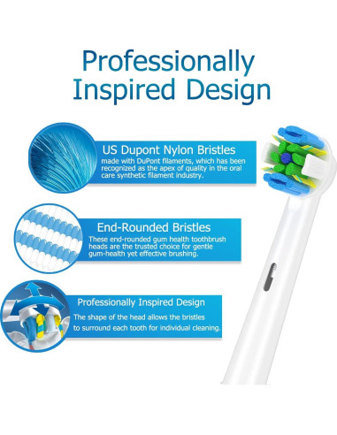 Cabezas de cepillo de repuesto Oral B Schallcare - 12 unidades