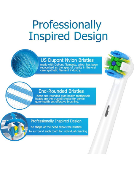 Cabezas de cepillo de repuesto Oral B Schallcare - 12 unidades