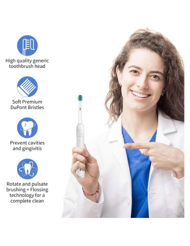 Cabezas de cepillo de repuesto Oral B Schallcare - 12 unidades