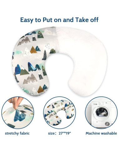 Funda de Almohada de Lactancia TANOFAR Microfibra Suave