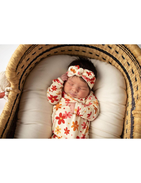 Vestido Atado para Bebé Recién Nacido Tres Pequeños Tots - 0 a 3 meses