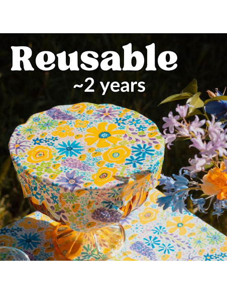 Bee Kind Envoltura de Alimentos de Cera de Abeja - 3 Piezas