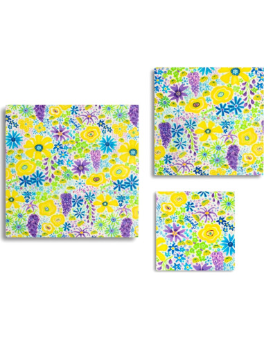 Bee Kind Envoltura de Alimentos de Cera de Abeja - 3 Piezas