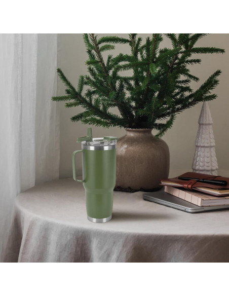 Vaso Aislado de 30oz HASLE OUTFITTERS Verde Militar Doble Pared