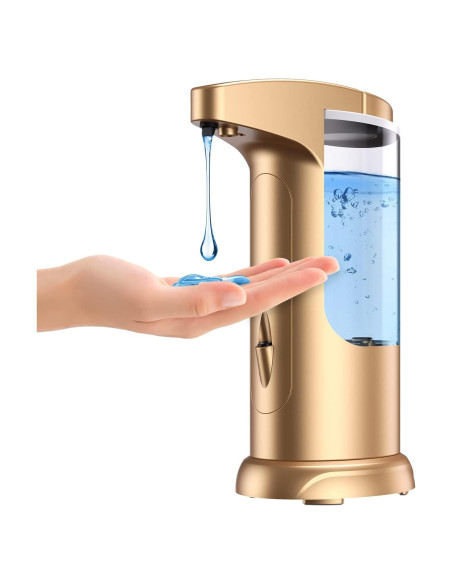 Dispensador Automático de Jabón Líquido Ankilo 370ml Dorado
