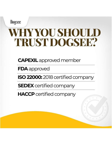 Dogsee Yak Chews para Perros Pequeños - 5 Barras 168g