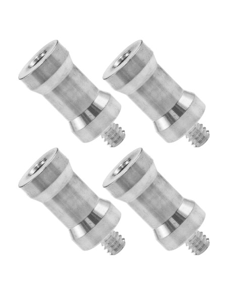 Adaptador de Soporte de Luz Zangc 1/4 Hembra a 3/8 Macho 4PCS