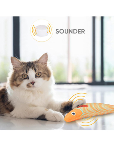 Juguete Interactivo para Gatos WONOWPA - 3PCS de Hierba Gatera