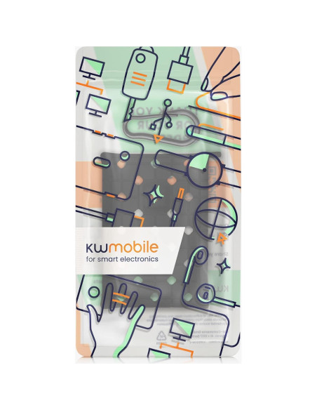 Funda de Silicona kwmobile para Samsung T7 Touch SSD - Negro