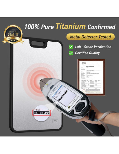 Tabla de Cortar de Titanio Socisen 35.6x24.4cm Doble Cara