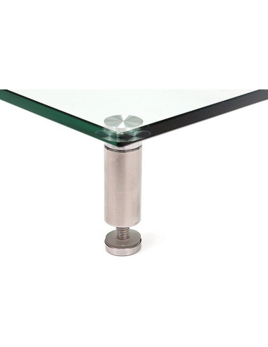 Soporte de Escritorio Monoprice 55.88x24.13cm Vidrio Transparente