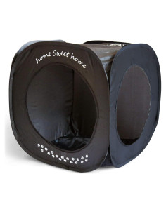 Cubo para Gatos Feline Ruff 43cm Plegable Negro