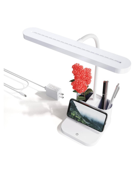 Lámpara de Escritorio LED AXX SD-905A Blanca Regulable