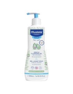 Gel Limpiador Suave Mustela Baby 500 ml - Jabón Cabello y Cuerpo