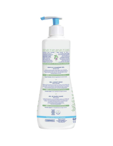 Gel Limpiador Suave Mustela Baby 500 ml - Jabón Cabello y Cuerpo